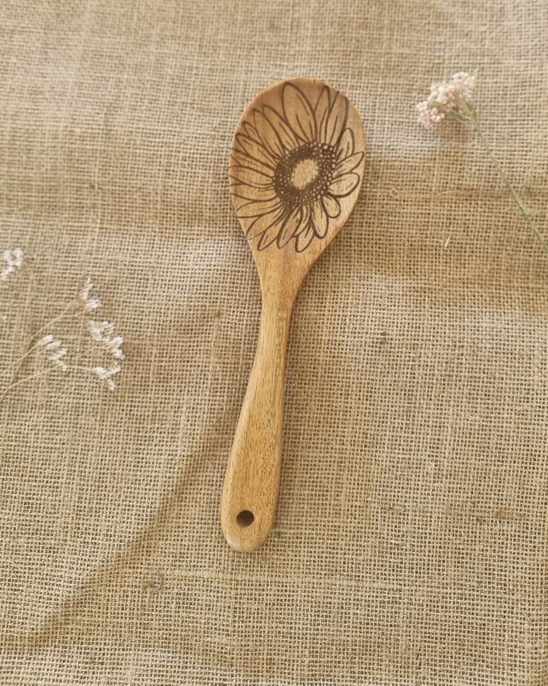 Acacia Wooden Serving Spoon