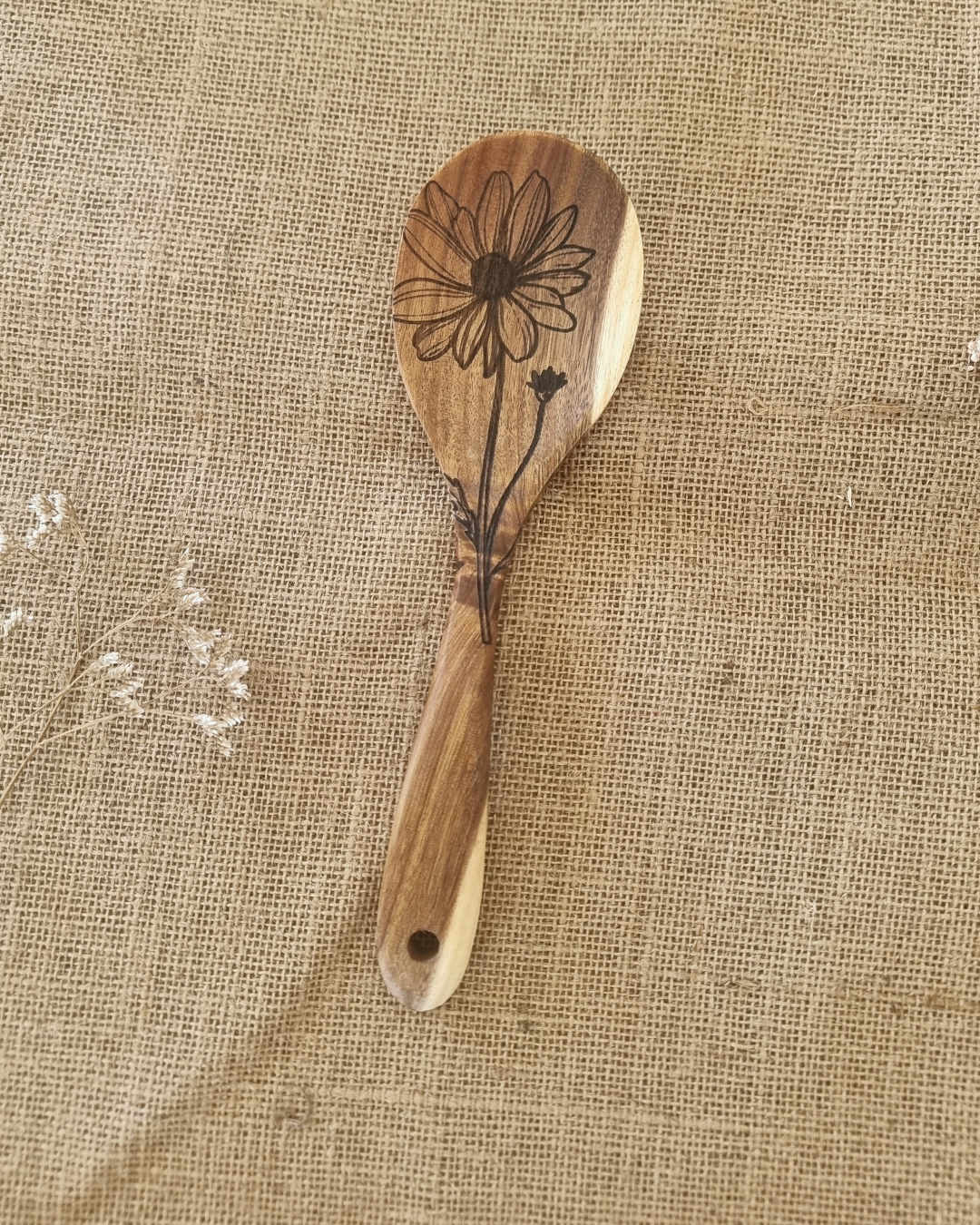 Acacia Wooden Serving Spoon