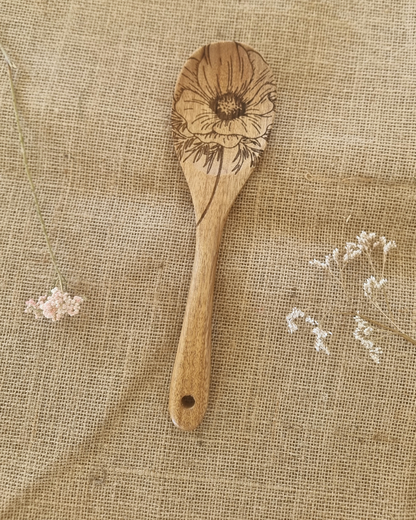 Acacia Wooden Serving Spoon