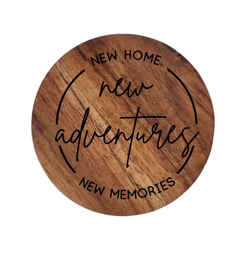 Wood Coasters (Set of 4)